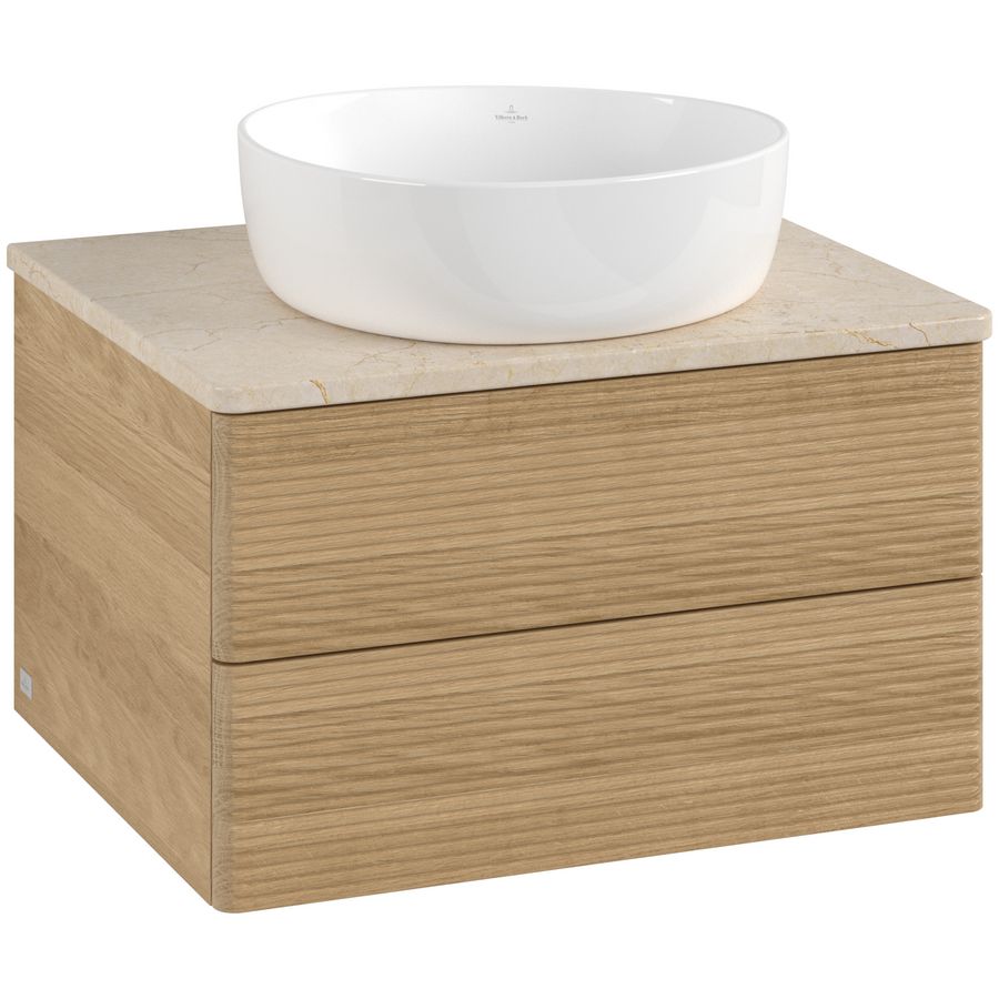 Wastafelonderkast Antao 600x360x500mm Honey Oak K18113HN
