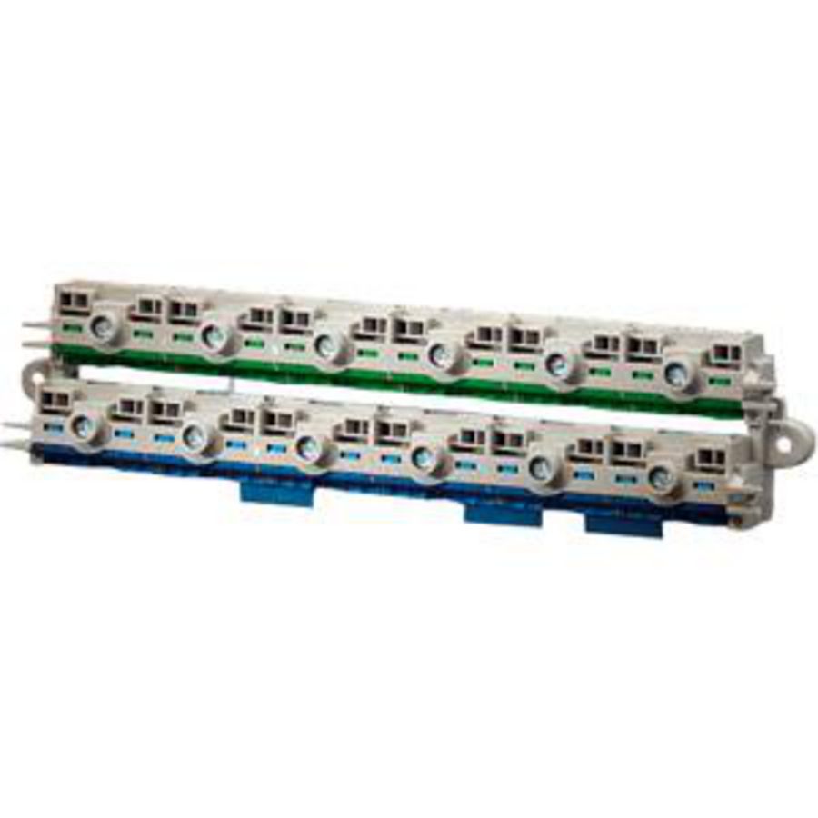 PE+Nul klem per PE/Nul 6x25 24x4 mm2 12 mod breed