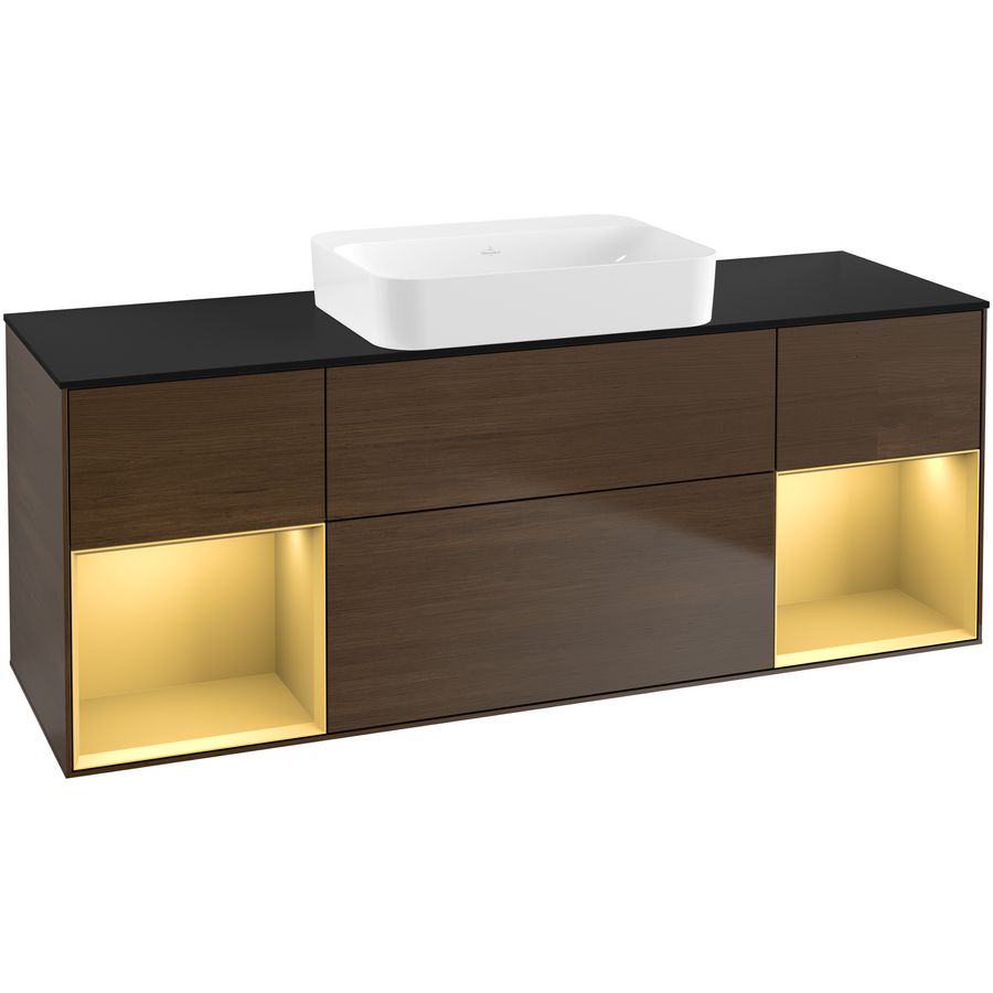 Wastafelonderkast Finion 1600x603x501mm W.Veneer G742HFGN