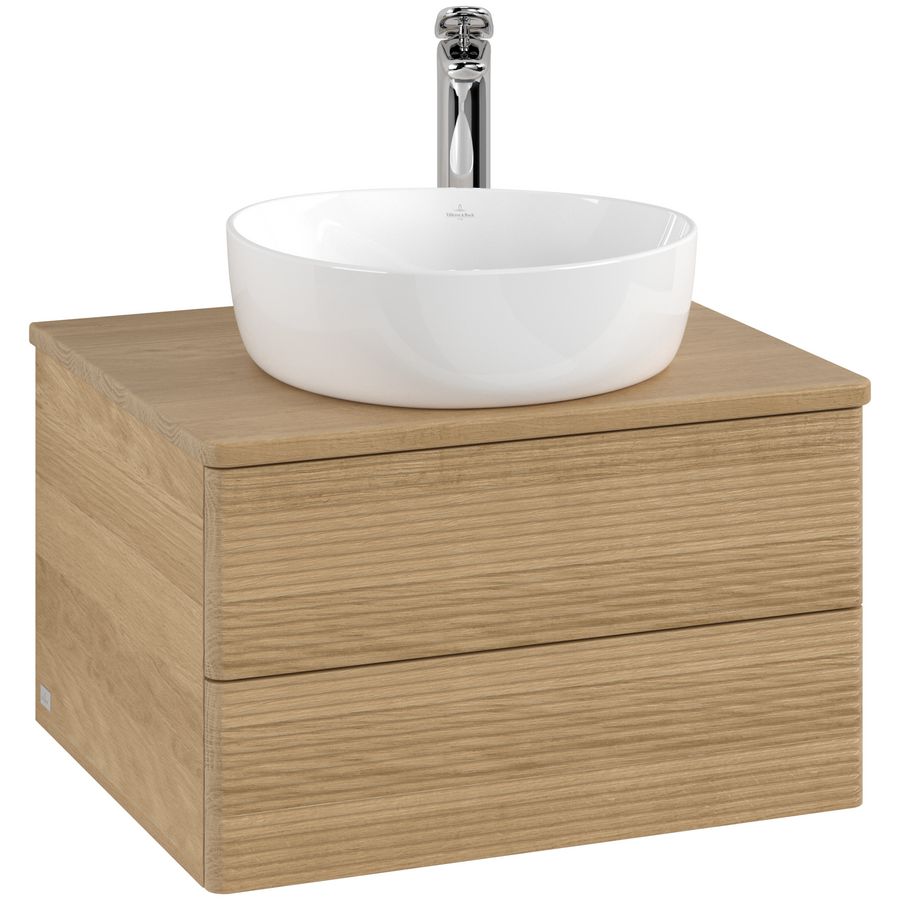 Wastafelonderkast Antao 600x360x500mm Honey Oak K18151HN