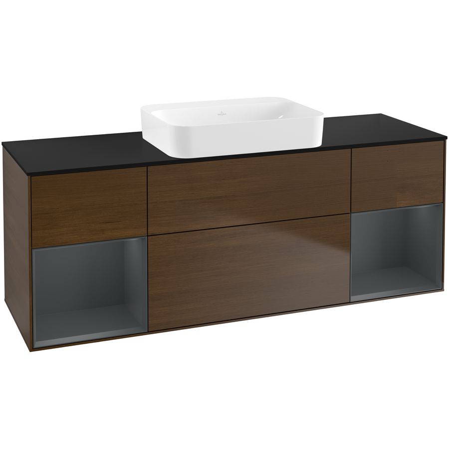 Wastafelonderkast Finion 1600x603x501mm W.Veneer G742HGGN