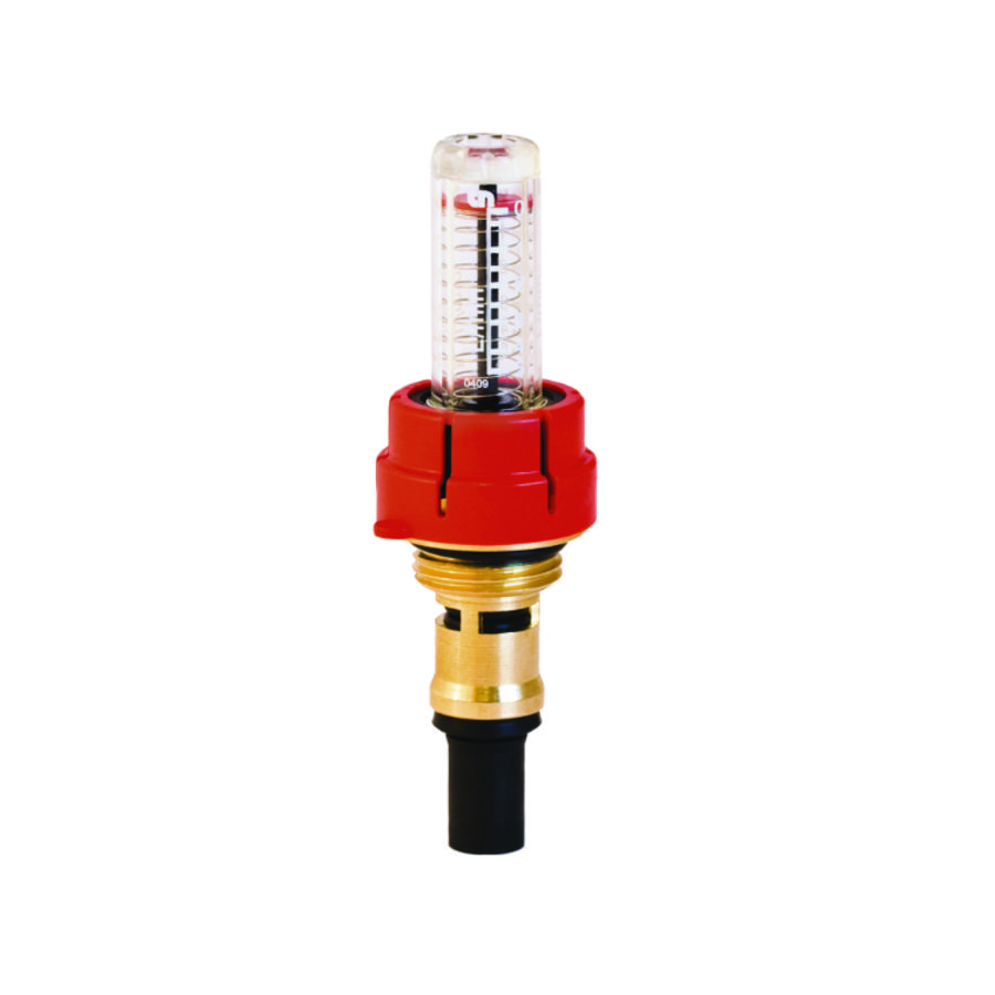 TopMeter Supply 1/2" 0 - 2,5 l/m messing