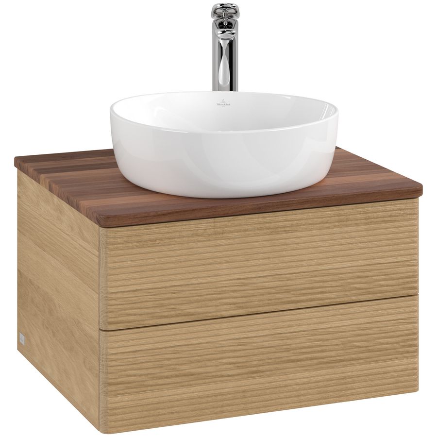 Wastafelonderkast Antao 600x360x500mm Honey Oak K18152HN
