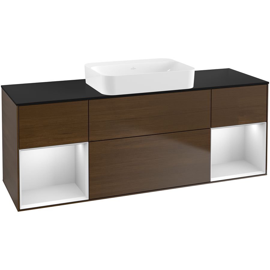 Wastafelonderkast Finion 1600x603x501mm W.Veneer G742MTGN