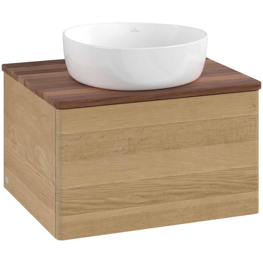 Wastafelonderkast Antao 600x360x500mm Honey Oak K29012HN