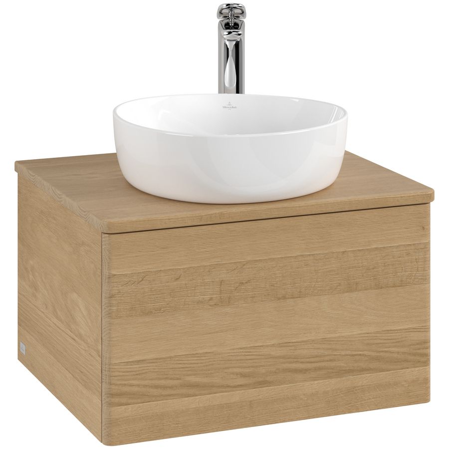 Wastafelonderkast Antao 600x360x500mm Honey Oak K29051HN