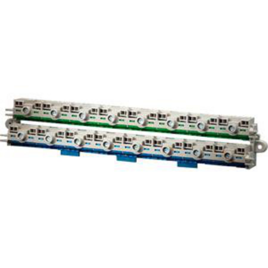 PE+Nul klem per PE/Nul 8x25 32x4 mm2 18 mod breed