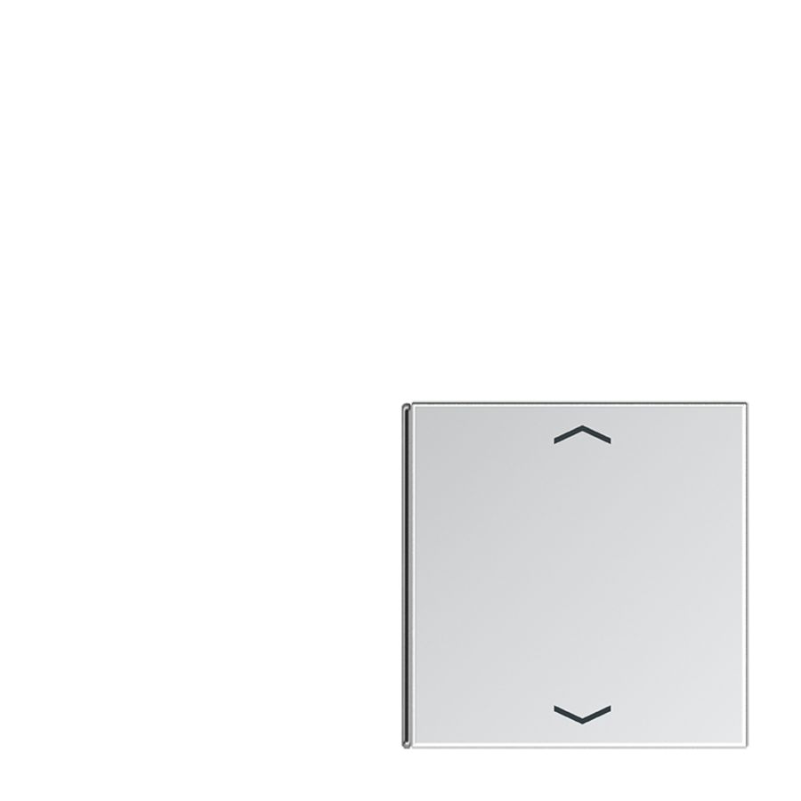 Tastafdekking LS pijl aluminium 4-voudig KNX