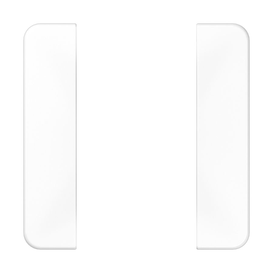 Tastafdekking compleet 1-voudig CD500 alpin wit KNX