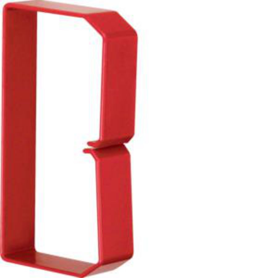 Draadhouder voor kanaal halogeenvrij 75x125mm HNG rood