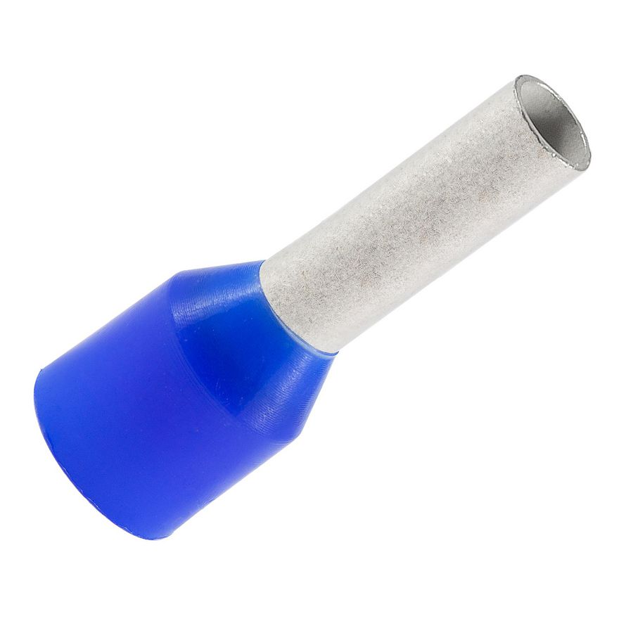 Kist a 100st. geisoleerde adereindhuls 2,5mm² Blauw 8mm DIN