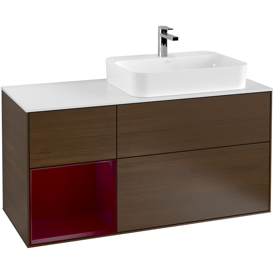 Wastafelonderkast Finion 1200x603x501mm W.Veneer G391HBGN