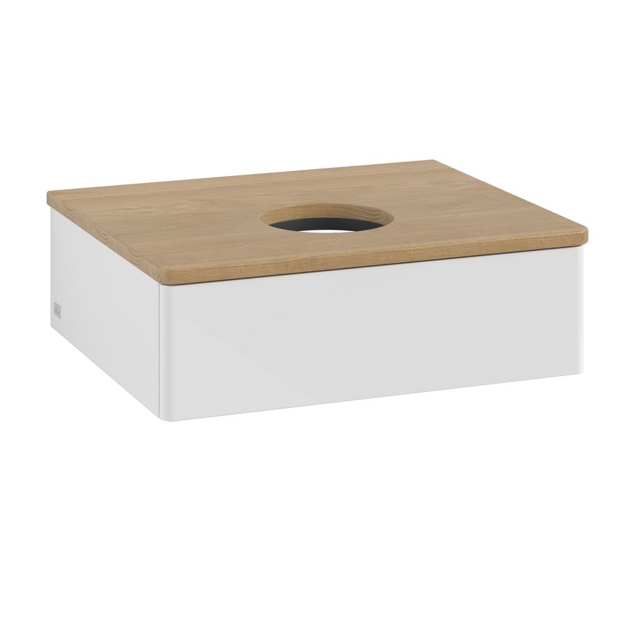 Wastafelonderkast Antao 600x190x500mm G.White.L L07011GF