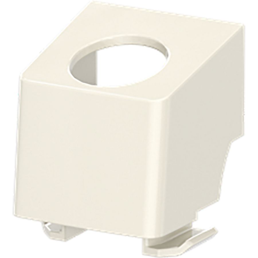 16mm buisinvoer b-AP+ creme wit i.c.m. montageplaat (2088 APJ-522-503)