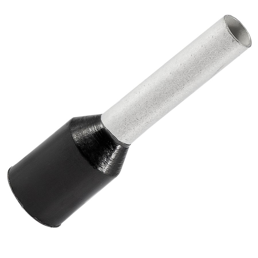 Kist a 100st. geisoleerde adereindhuls 1,50mm² Zwart DIN