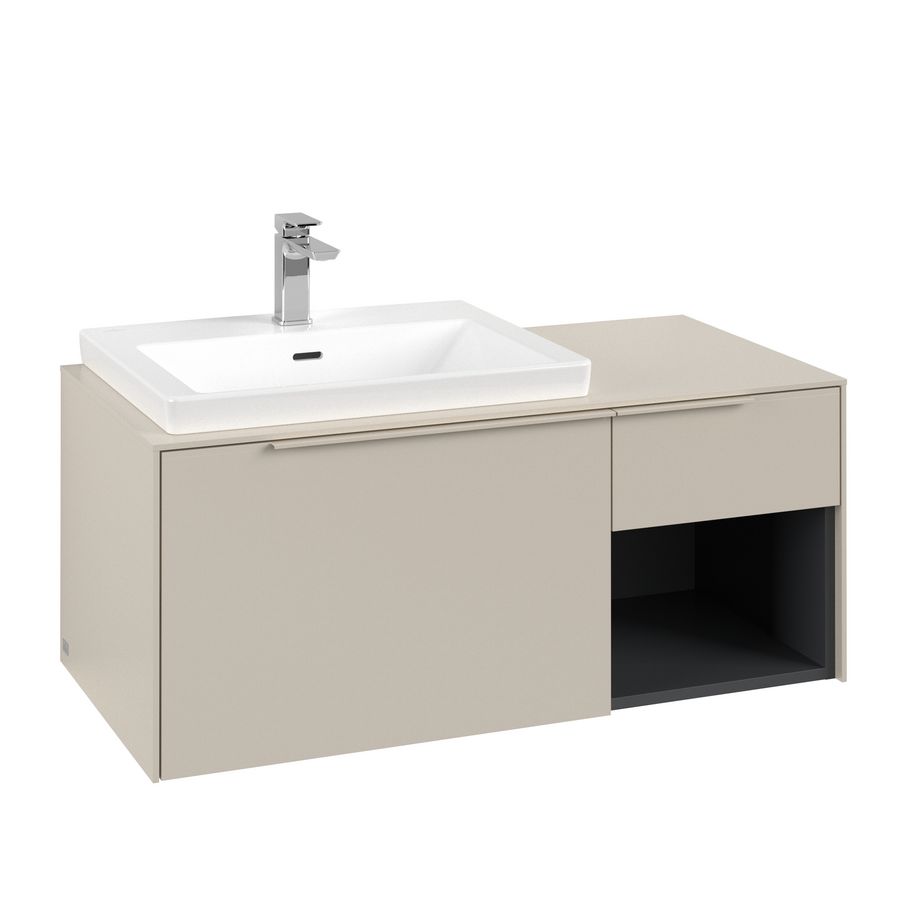 Wastafelonderkast Subw.3.0 1001x422,5x516mm Cashm.Grey C572L2VN