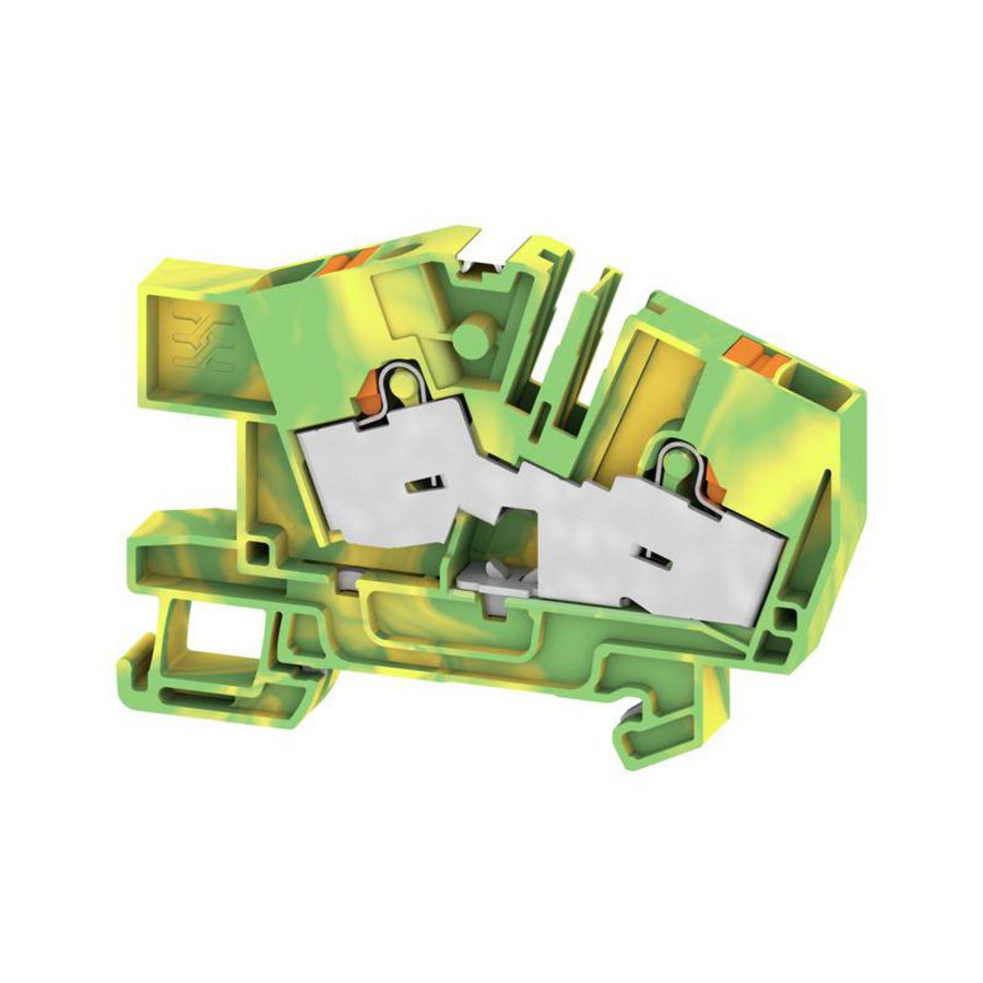 Aardklem PE PUSH IN groen/geel 6mm² 800V 2782470000 VVE=50