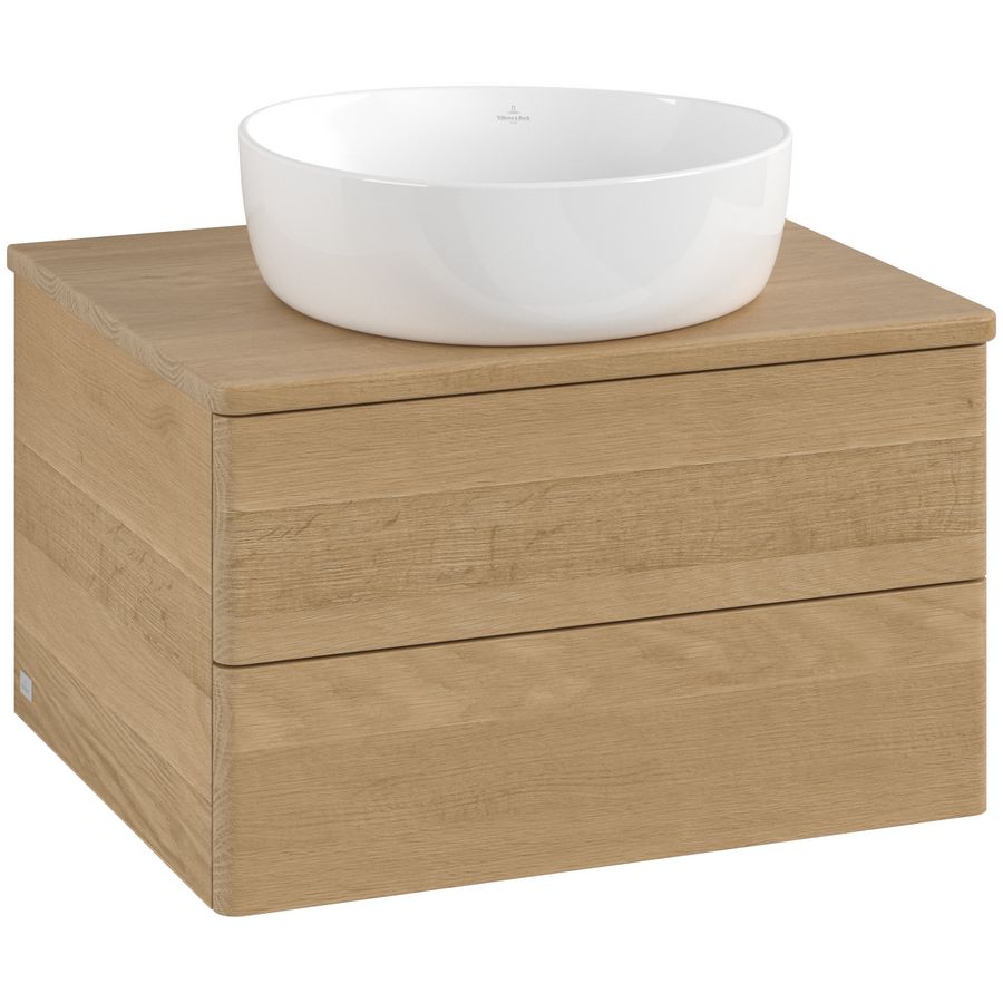 Wastafelonderkast Antao 600x360x500mm Honey Oak L18011HN