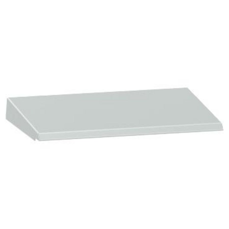 Regendak 1000x400mm RVS 304L Scotch Brite Spacial SMX