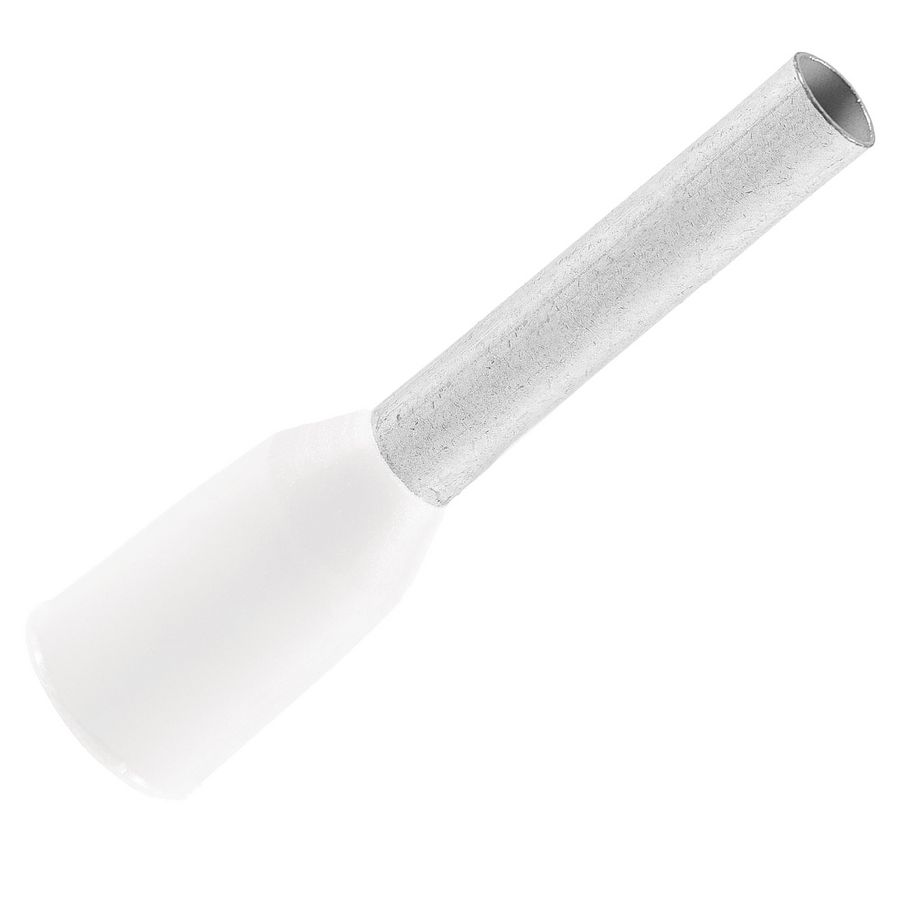Kist a 100st. geisoleerde adereindhuls 0,50mm² Wit 8mm DIN
