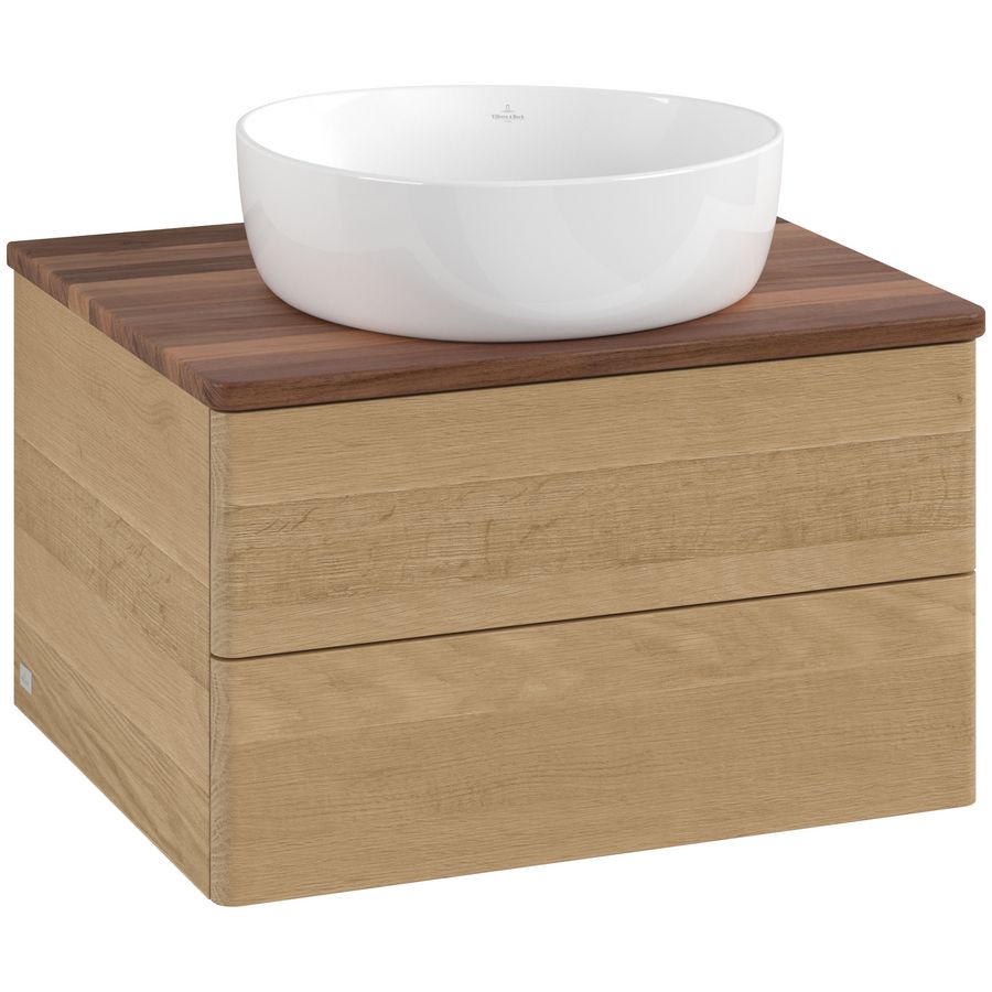 Wastafelonderkast Antao 600x360x500mm Honey Oak L18012HN