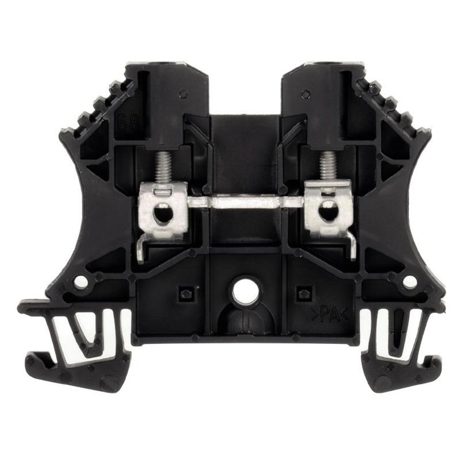 Doorvoerklem zwart 2.5mm² 24A 8 1020010000 VVE=100