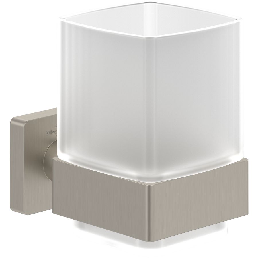 Glashouder Elements - Striking Brushed Nickel Matt