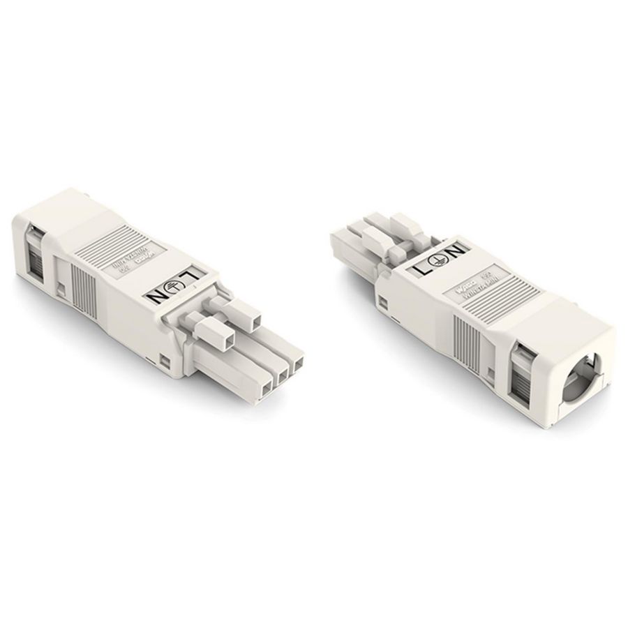 Female met trekontlastingsbeh. 3-pol 890-123 VVE=50