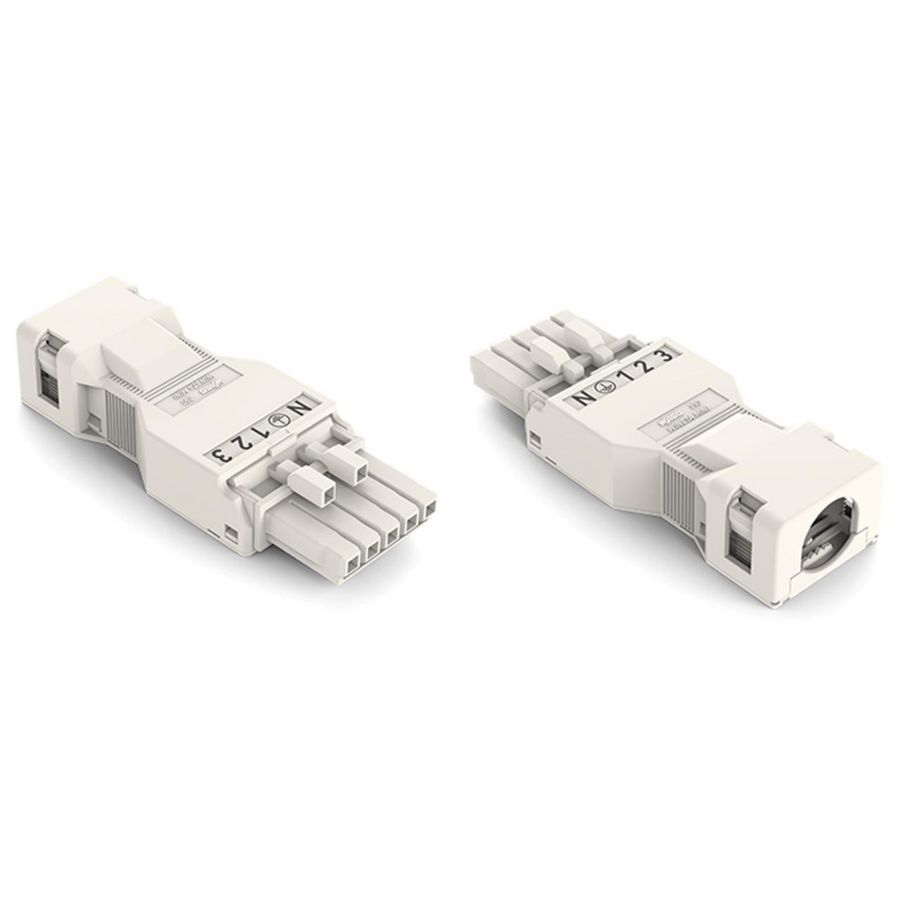 Female met trekontlastingsbeh. 5-pol 890-125 VVE=50