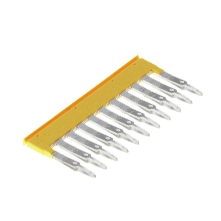 Dwarsverbinder (terminal) Plugged geel 24 A p: 11 VVE=20