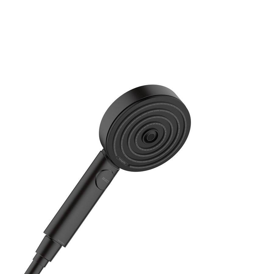Pulsify Select hoofddouche 105 3 straalsoorten Activ. EcoSmart mat zwart