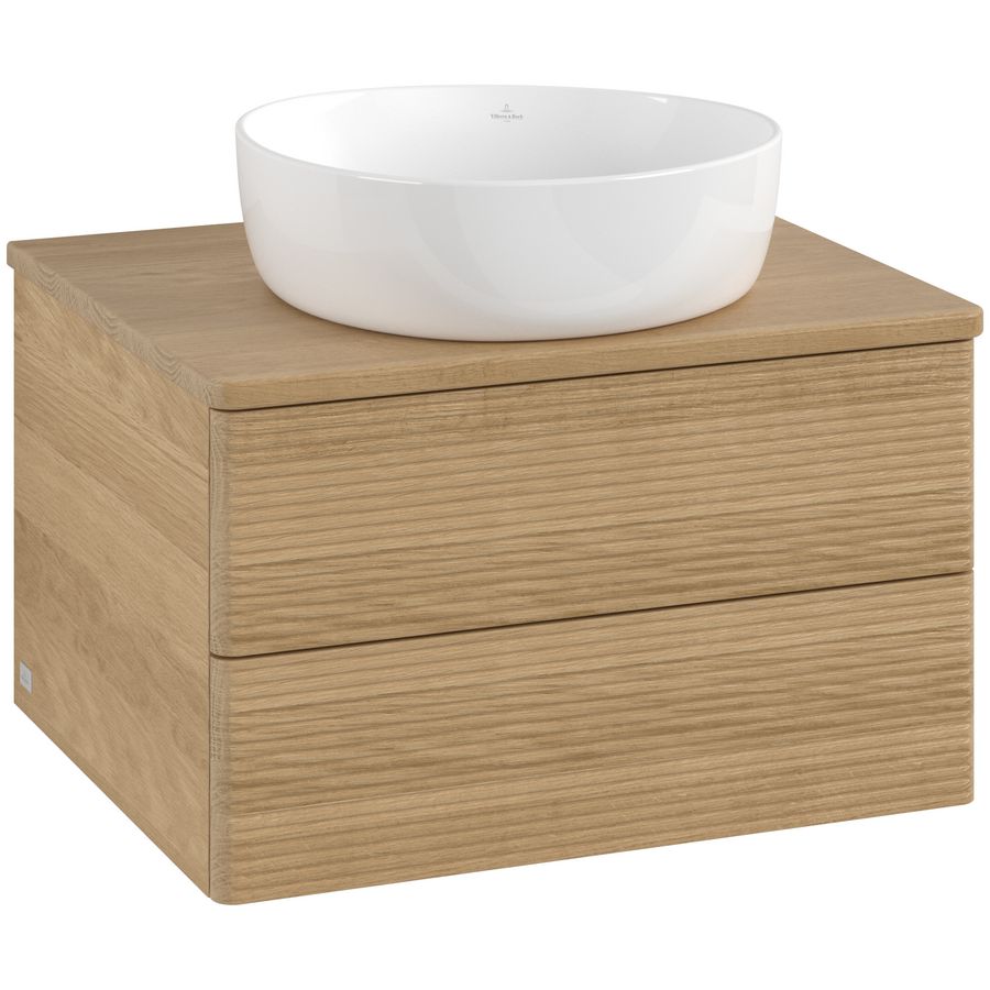 Wastafelonderkast Antao 600x360x500mm Honey Oak L18111HN