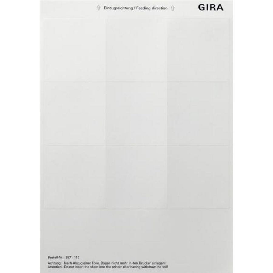 Labelvellen 69 x 67mm Accessoires zuiver wit