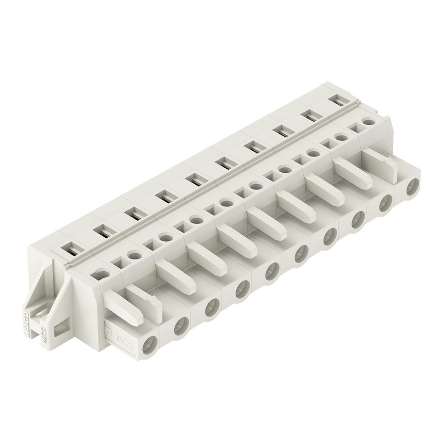 1-draads FE steker 2,5mm² li.grijs 721-210/031-000 VVE=25