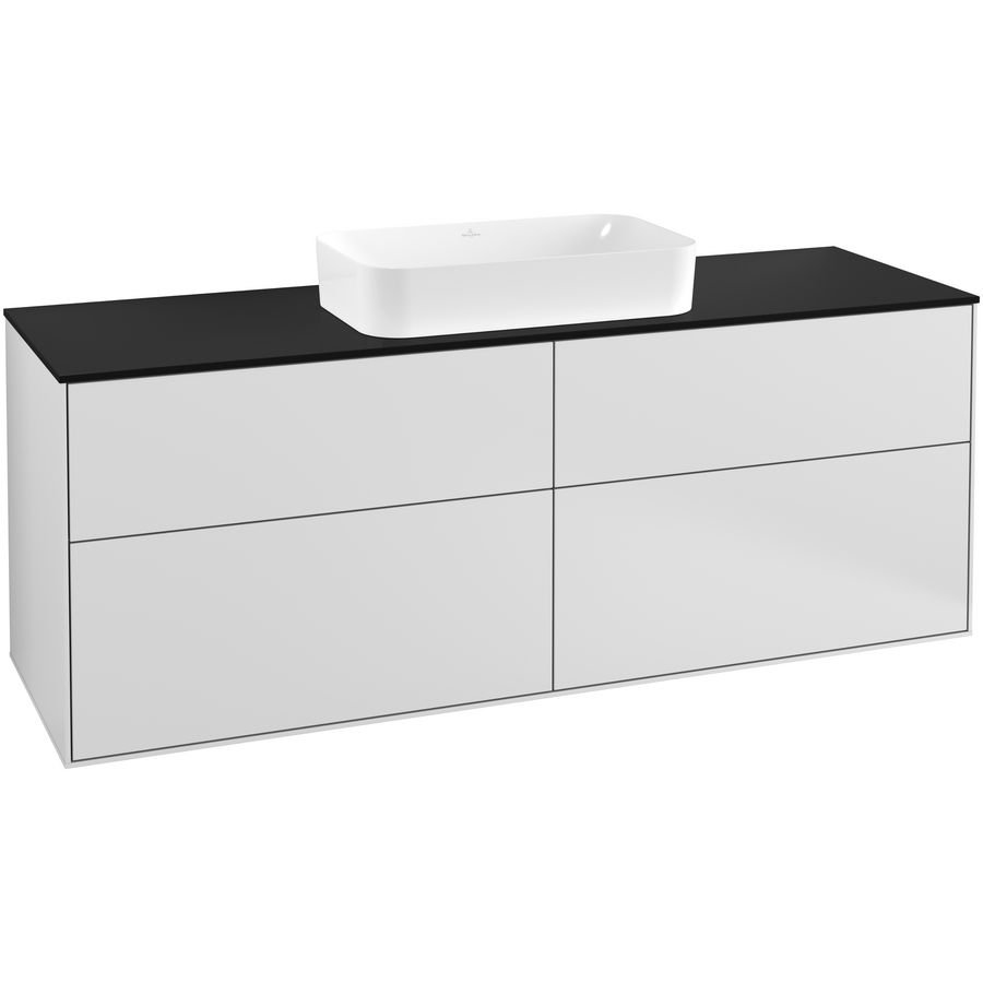 Wastafelonderkast Finion 1600x603x501mm White Matt Lacquer G32200MT