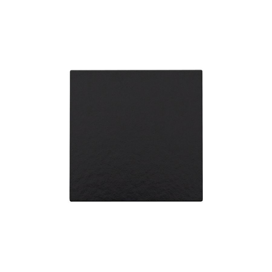 Spuitwaterdichte blindplaat piano black coated
