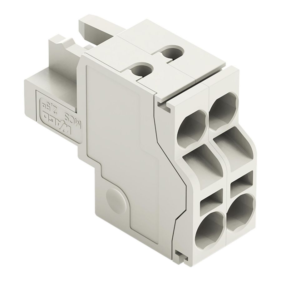 2-draads FE steker 2,5mm² 721-2105/026-000/134-000 VVE=50