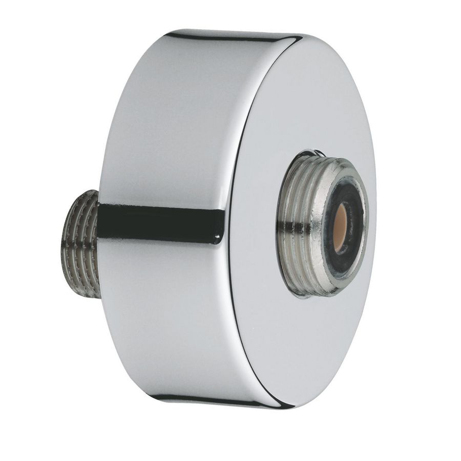 S-koppeling incl. rozet 1/2x3/4 chroom bt. x bt. 12662000