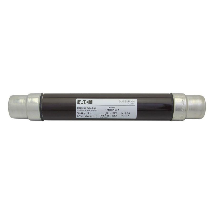 Zekering middenspanning 6.3A AC 12 kV 2" 51x292mm back-up D