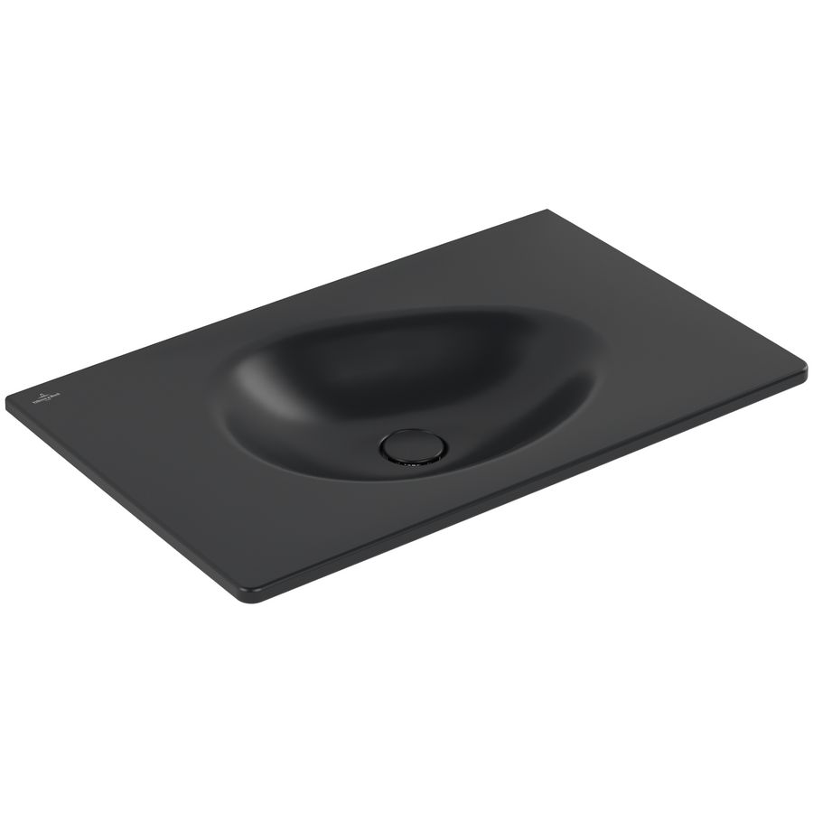 Meubelwastafel Antao 800x500mm Pure Black CeramicPlus  4A7583R7