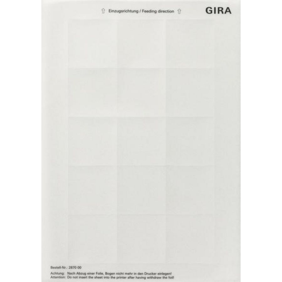 Labelvellen 51 x 51mm Accessoires clear