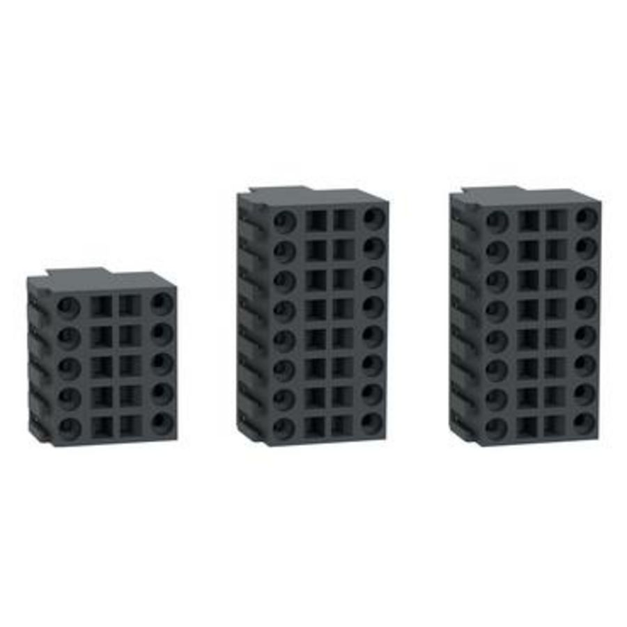 Connectoren tellermodule Modicon X80 1x 10-pins + 2x 16-pins