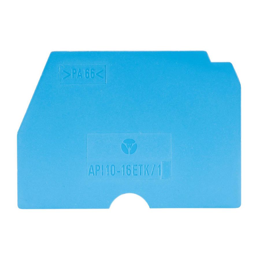 Afsluitplaat APi 10-16 etk/1/v0 VVE=10