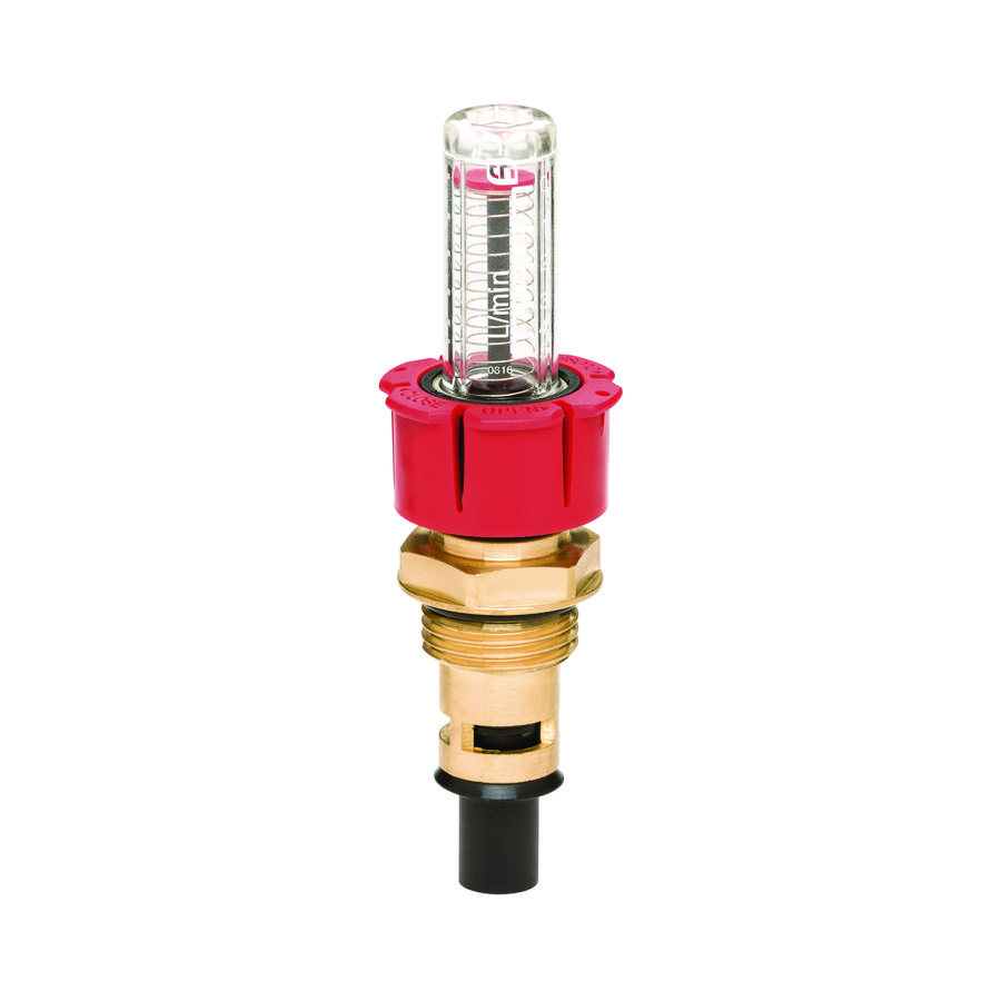 TopMeter Plus 1/2" 0 - 2,5 l/m messing