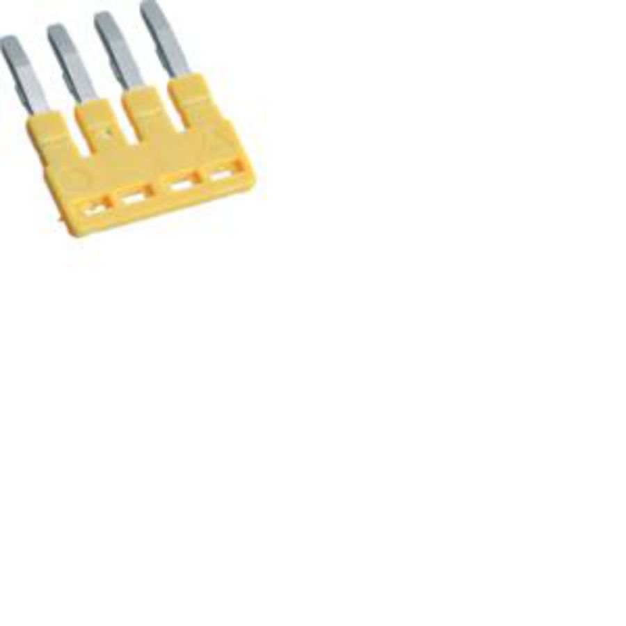 Doorverbindingsbrug geisoleerd 2,5mm² 4-voudig quickconnect