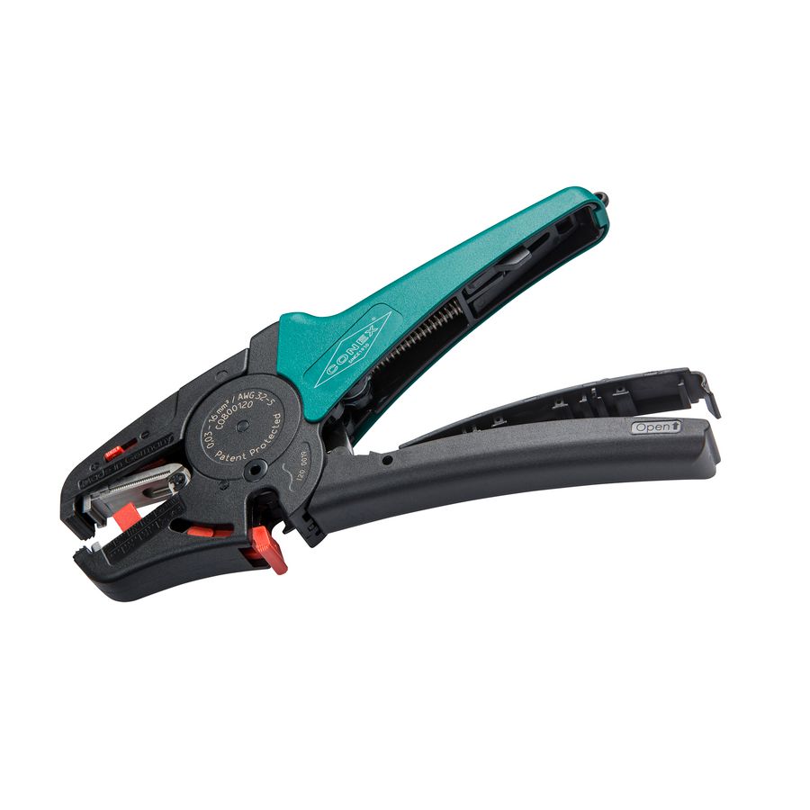 Automatische afstriptang + draadsnijder 0,03-16,0mm²