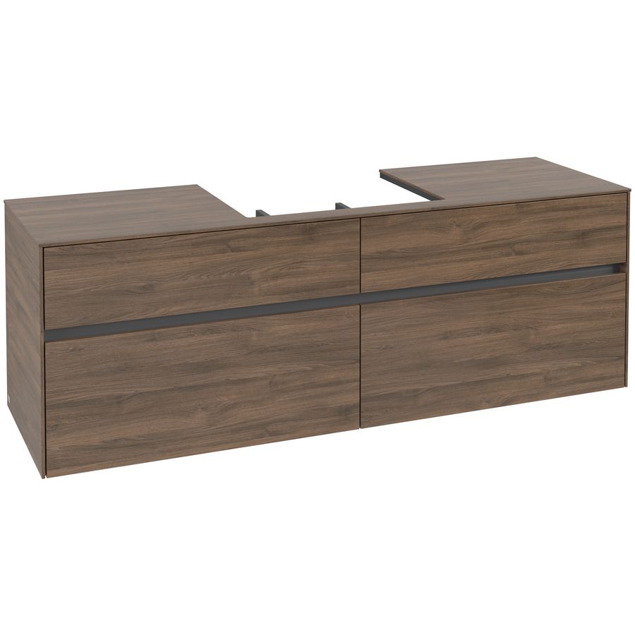 Wastafelonderkast Collaro 1600x548x500mm C02500VH