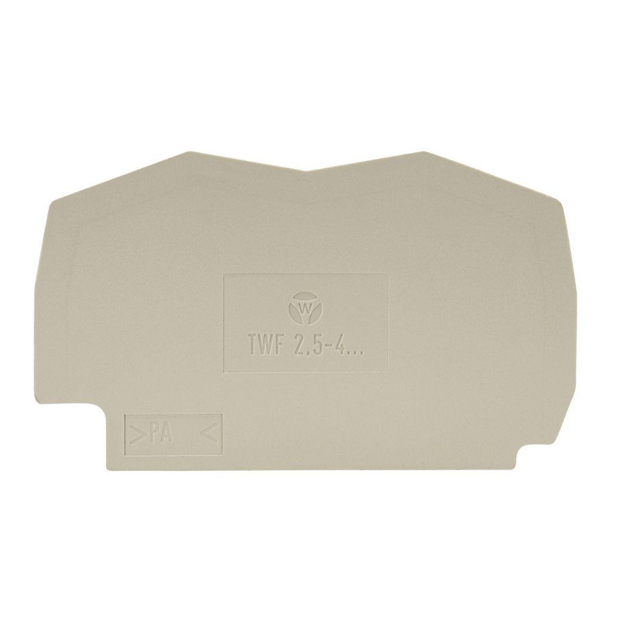 Scheidingswand TWF 2,5-4 grijs VVE=10