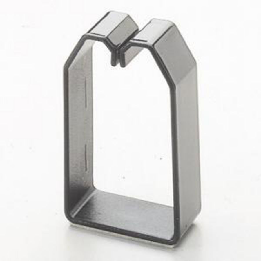 BEDRADINGKOKER KLEM 50X50MM RAL7030 VVE=50