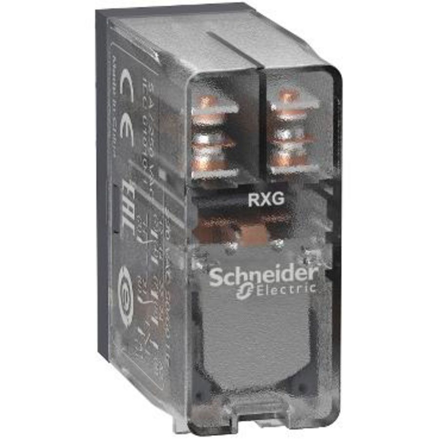 PCB insteekrelais 2CO 24V AC 5A Kleurloos-2 VVE=10